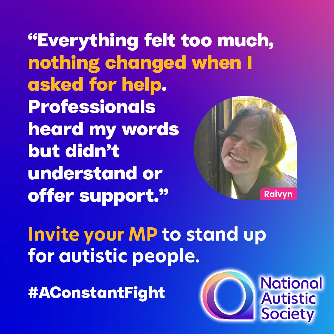 No one wins when autistic people face #AConstantFight for support – NAS